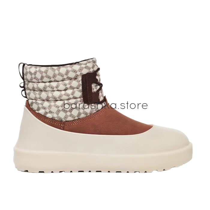 Classic Mini Lace-Up Weather Luxe -  Barashka.Store