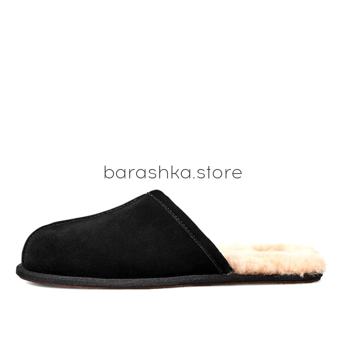 Тапочки Men's Scuff Slipper Black -  Barashka.Store