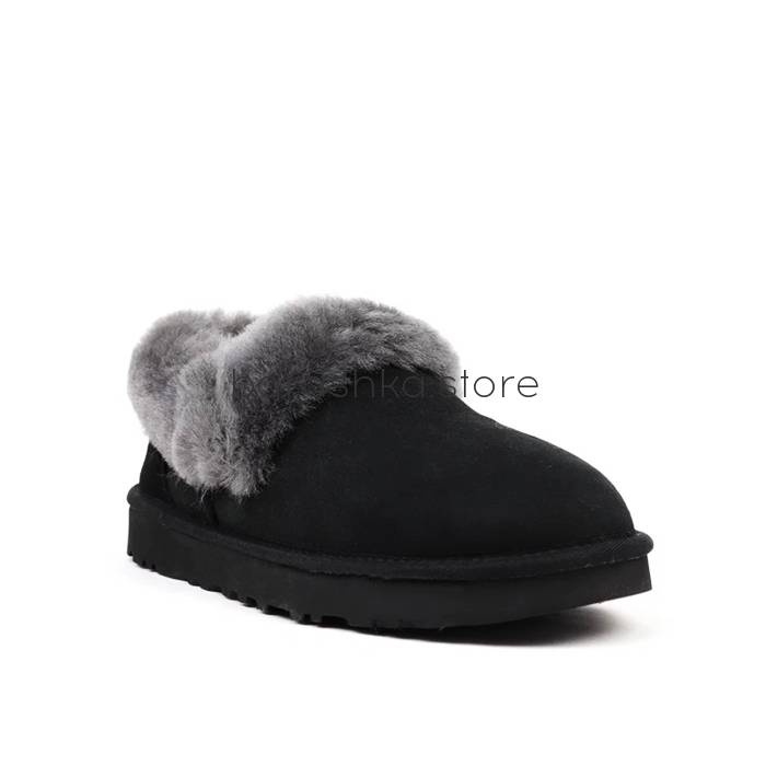 Nita Slippers Black -  Barashka.Store