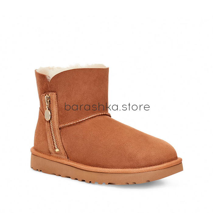 Bailey Zip Mini Chestnut -  Barashka.Store