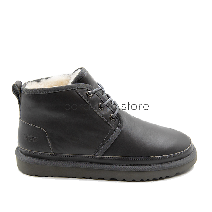 Neumel Men's Leather Grey -  Barashka.Store