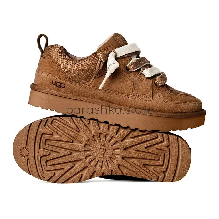 Lo Lowmel Trainer Men's Chestnut -  Barashka.Store