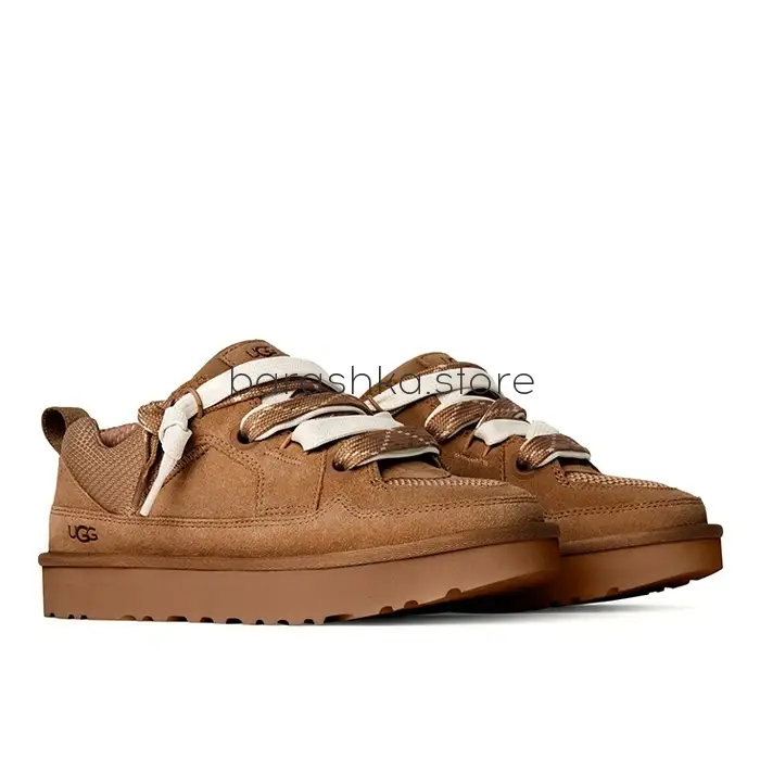 Lo Lowmel Trainer Men's Chestnut -  Barashka.Store