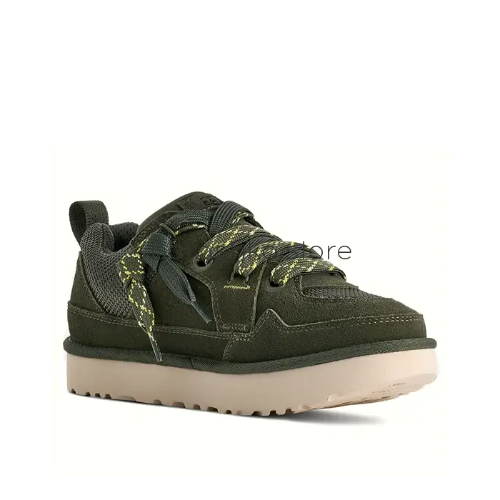 Lo Lowmel Trainer Men's Woodland Green -  Barashka.Store