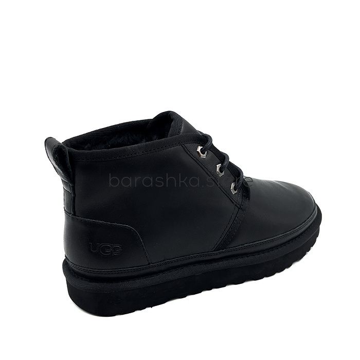 Neumel Men's Leather Black -  Barashka.Store