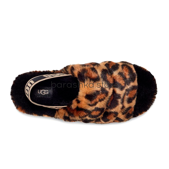 Сандали Fluff Yeah Slide Leopard -  Barashka.Store