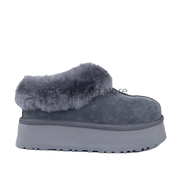 Revival Platform Slippers Grey -  Barashka.Store