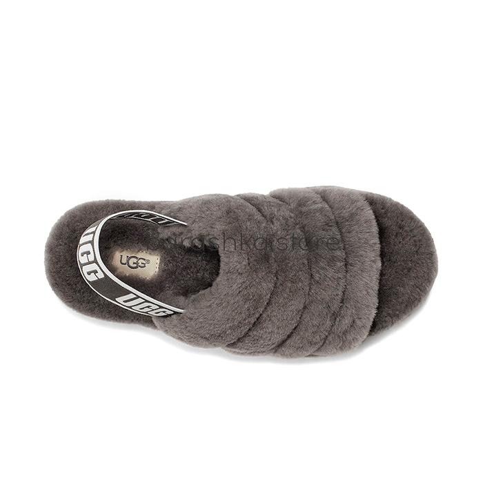 Сандали Fluff Yeah Slide Grey -  Barashka.Store