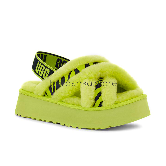 Disco Cross Slide Key Lime -  Barashka.Store