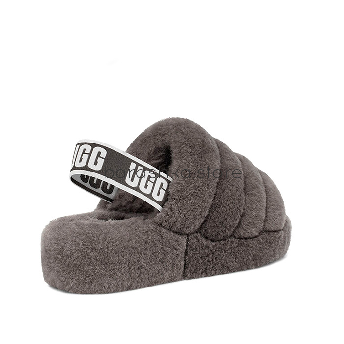 Сандали Fluff Yeah Slide Grey -  Barashka.Store