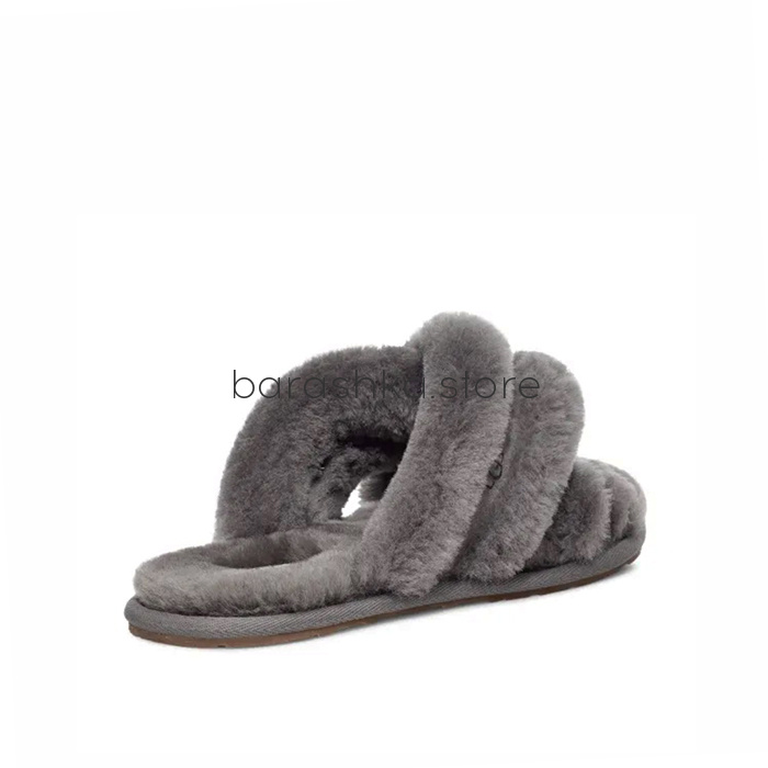 Тапочки Scuffita Slippers Grey -  Barashka.Store