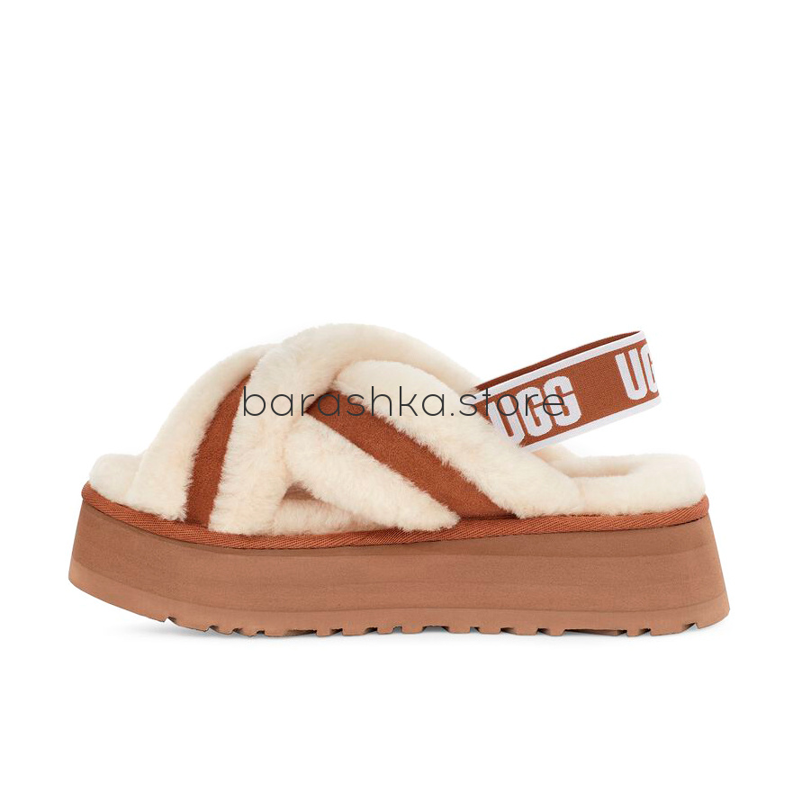 Disco Cross Slide Chestnut -  Barashka.Store