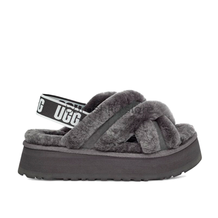 Disco Cross Slide Grey -  Barashka.Store