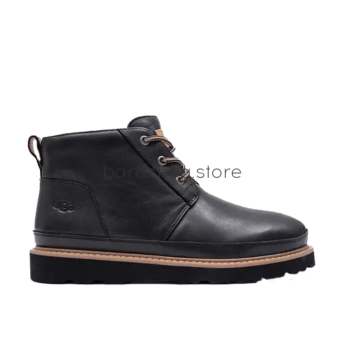 Neumel Gentlemen Leather Black -  Barashka.Store