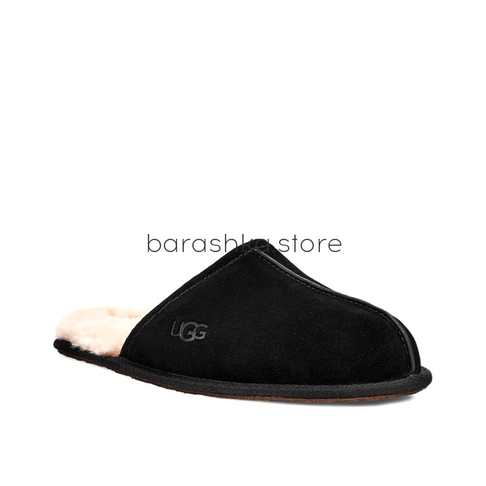 Тапочки Men's Scuff Slipper Black -  Barashka.Store