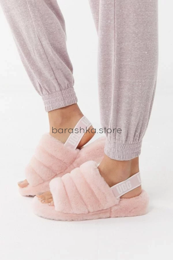 Сандали Fluff Yeah Slide Pink -  Barashka.Store