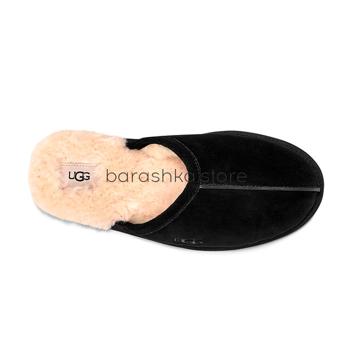 Тапочки Men's Scuff Slipper Black -  Barashka.Store