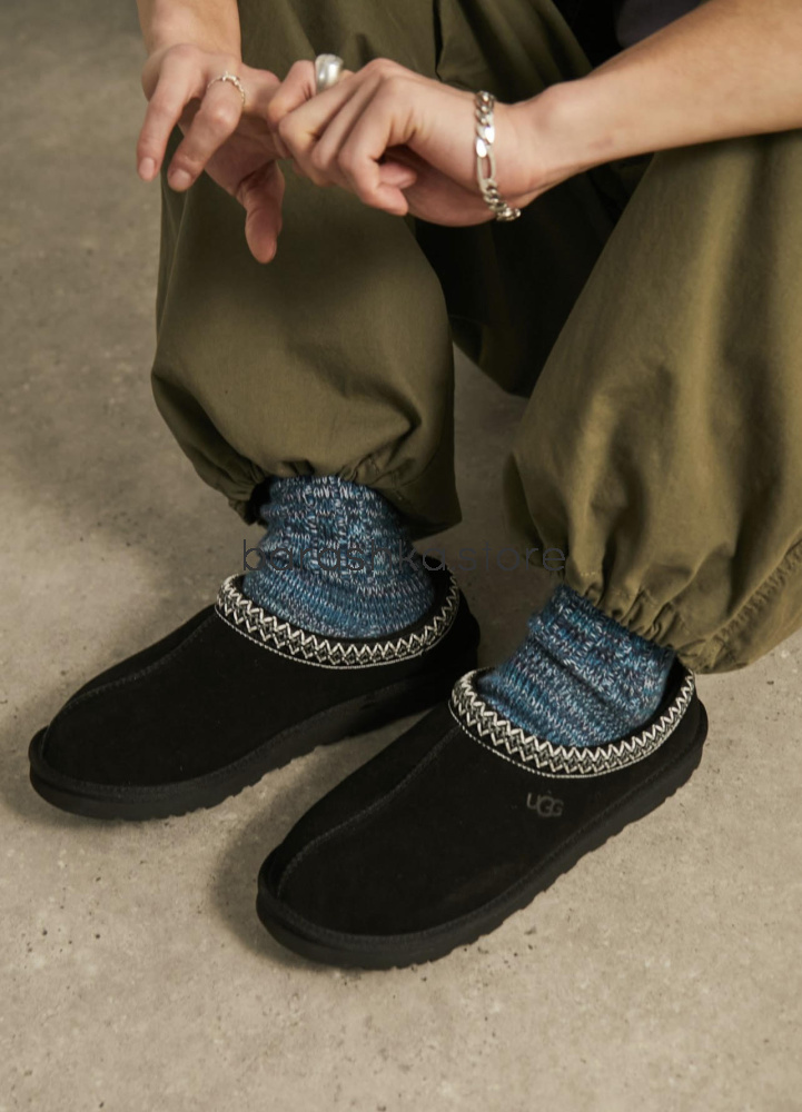 Tasman Slip-on Black -  Barashka.Store