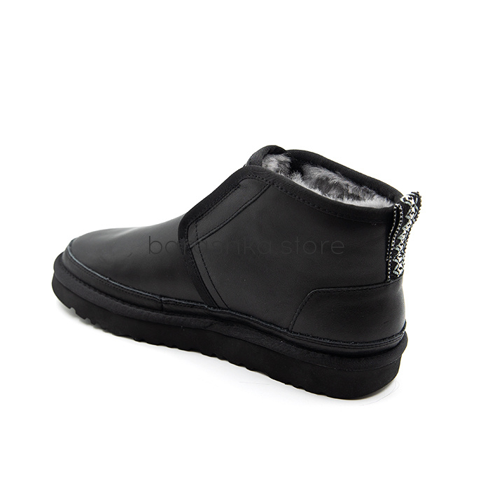 Neumel Flex Men's Leather Black -  Barashka.Store