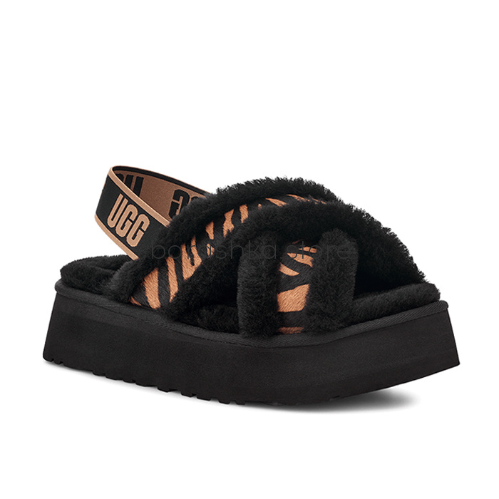 Disco Cross Slide Tiger Print -  Barashka.Store