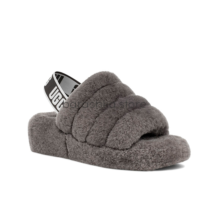 Сандали Fluff Yeah Slide Grey -  Barashka.Store