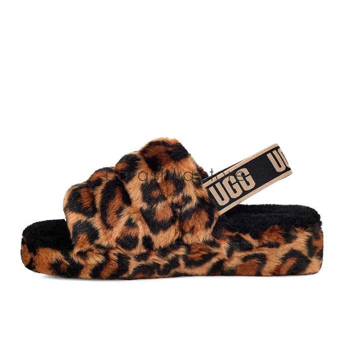 Сандали Fluff Yeah Slide Leopard -  Barashka.Store