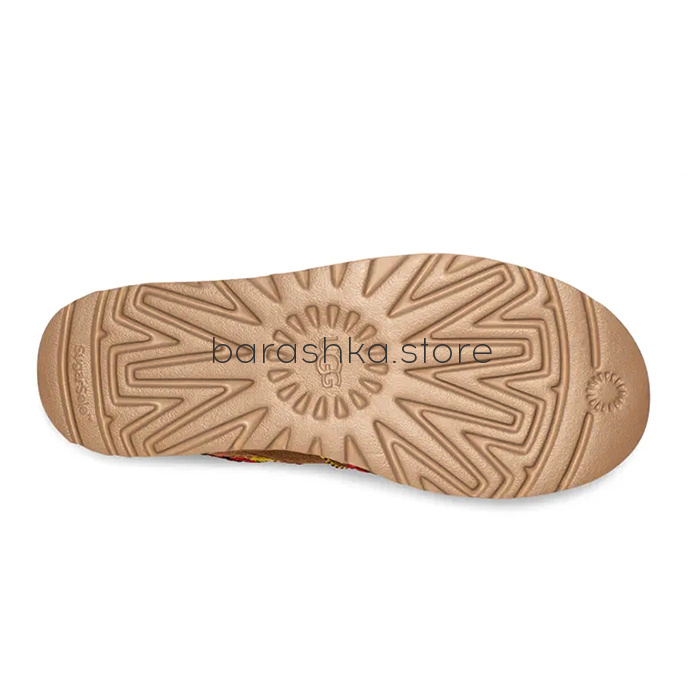 Classic Mini Braid Platform Chestnut -  Barashka.Store