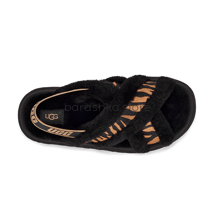 Disco Cross Slide Tiger Print -  Barashka.Store