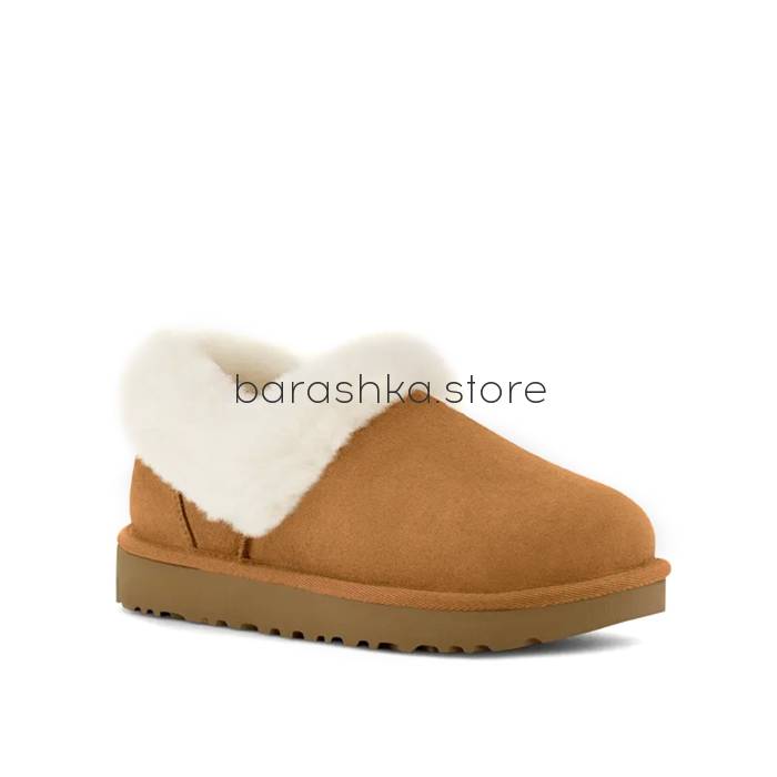 Nita Slippers Chestnut -  Barashka.Store