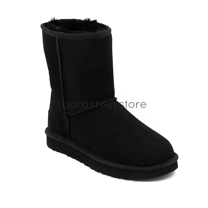 Classic Short II Boot Men's Black -  Barashka.Store