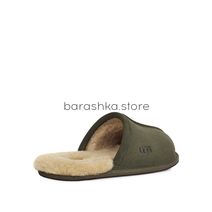 Тапочки Men's Scuff Slipper Olive -  Barashka.Store