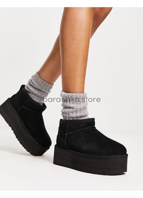 Classic Ultra Mini Platform Black -  Barashka.Store