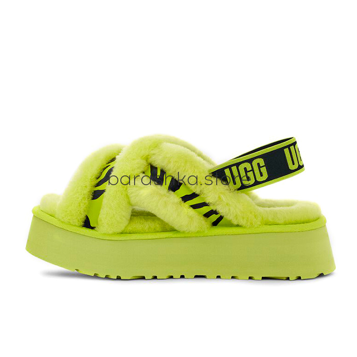 Disco Cross Slide Key Lime -  Barashka.Store