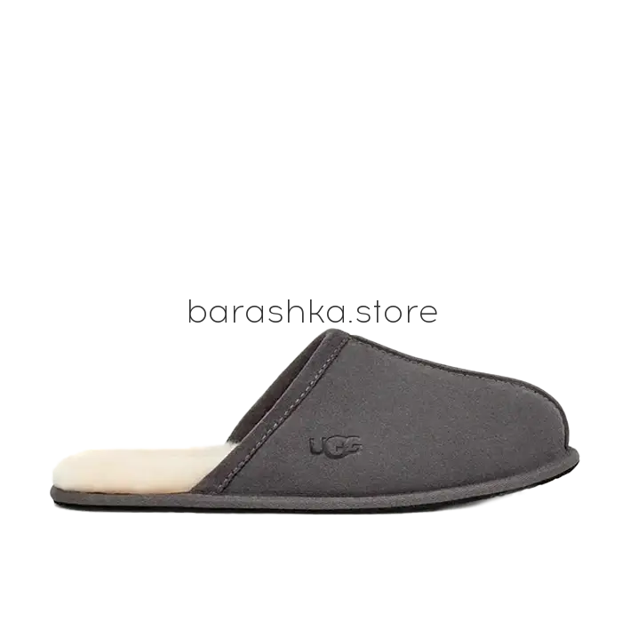 Тапочки Men's Scuff Slipper Grey -  Barashka.Store