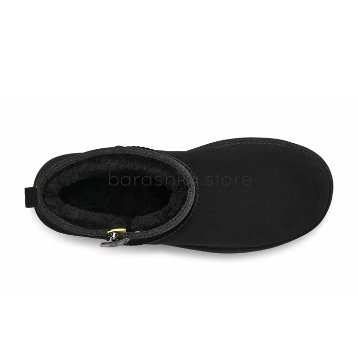 Classic Ultra Mini Zip Men's Black -  Barashka.Store