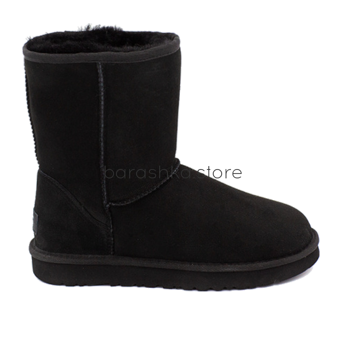 Classic Short II Boot Men's Black -  Barashka.Store