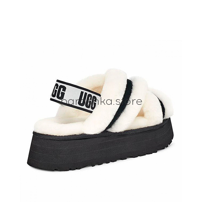 Disco Cross Slide White -  Barashka.Store