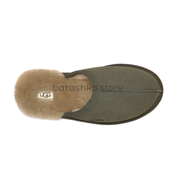 Тапочки Men's Scuff Slipper Olive -  Barashka.Store