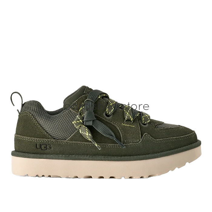 Lo Lowmel Trainer Men's Woodland Green -  Barashka.Store