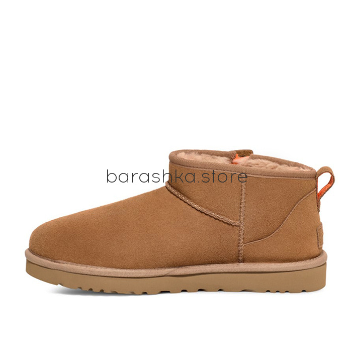 Classic Ultra Mini Zip Men's Chestnut -  Barashka.Store