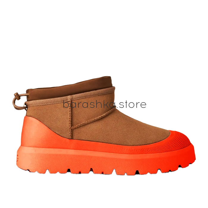 Ultra Mini Hybrid Men's Chestnut / Orange -  Barashka.Store