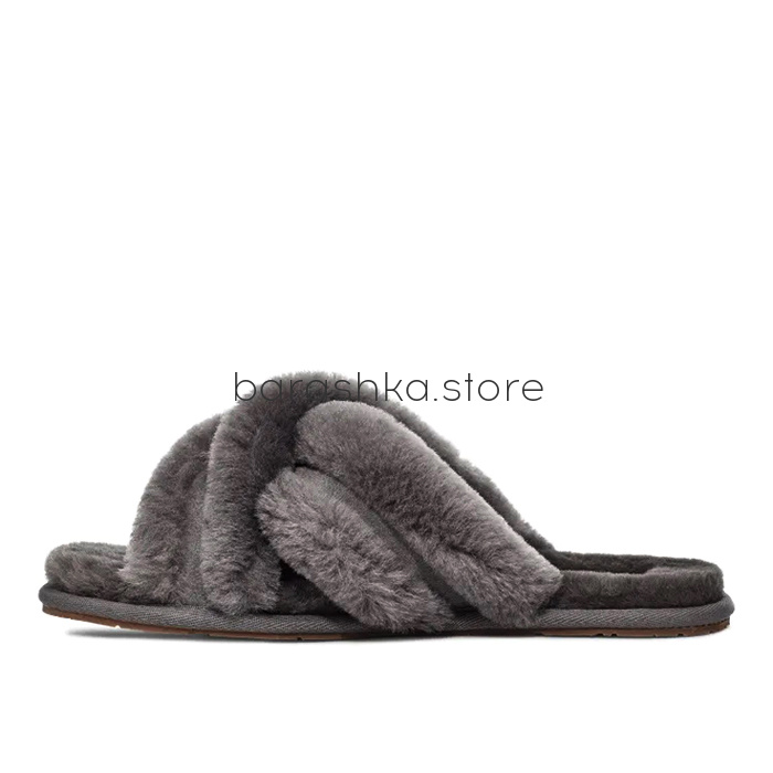 Тапочки Scuffita Slippers Grey -  Barashka.Store